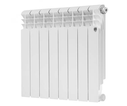 Радиатор алюминиевый 500х80 мм 8 секций MONOBLOCK A ROYAL THERMO Фотография_0
