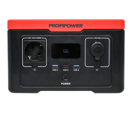 Аккумуляторная портативная электростанция 600 Вт ПЭ-600 PROFIPOWER Фотография_2