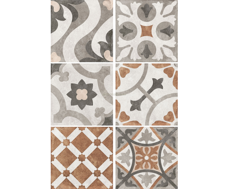 Керамогранит Carpet пэчворк многоцв. рел. 298х298х8 мм Cersanit (0.089 м²/1 шт) 1 сорт Фотография_1