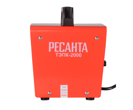 Тепловая пушка электрическая 2.0 кВт/220 В/20 м² ТЭПК-2000 (керам. нагрев) РЕСАНТА Фотография_3