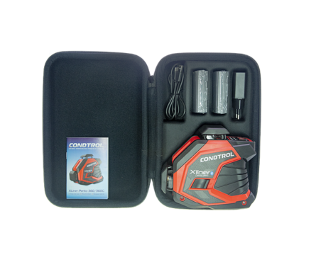 Лазерный нивелир 3 луча XLiner Pento 360G CONDTROL Фотография_3
