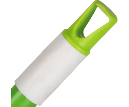 Щетка для пола искусственная щетина 27 см с черенком 120 см салатовая HOME PALISAD Фотография_3