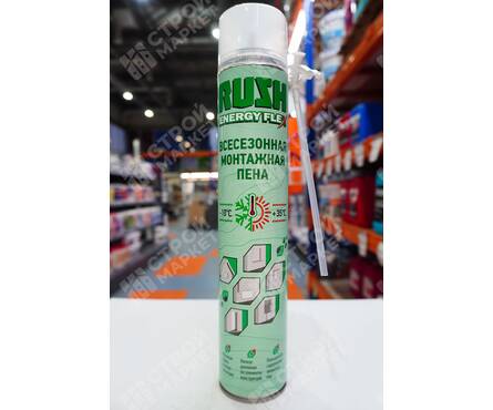Пена монтажная бытовая RUSH 1000 мл Фотография_1