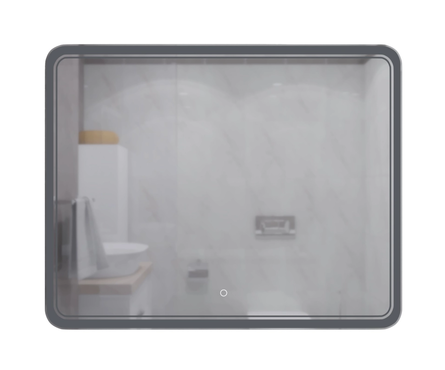 Зеркало 1000х800 мм Умберто сенсорный выключатель, светодиодная подсветка MIXLINE Фотография_1