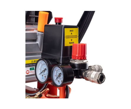 Компрессор воздушный 220 л/мин, 8 атм коаксиальный, масляный, ресив. 24 л, 220В 1.5 кВт AERO FOXWELD Фотография_4