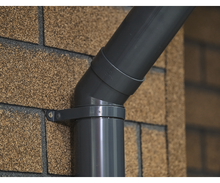 Труба водосточная ТН ПВХ ОПТИМА, серый (3 м) Фотография_2