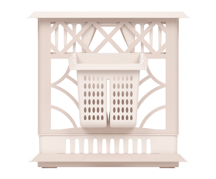 Сушилка для посуды настольная 480х305х300 мм ПВХ двухъярусная Фотография_2