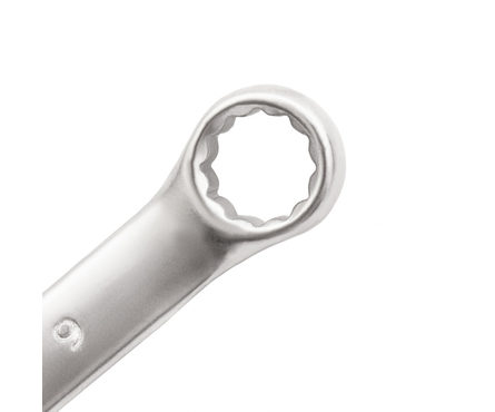 Ключ комбинированный Matrix, матовый хром, CrV, 9 мм Фотография_1