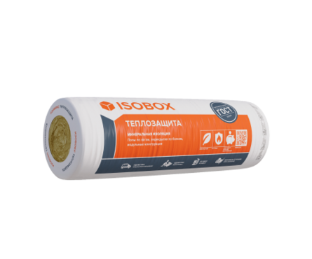 Утеплитель Минвата Технониколь Изобокс Теплозащита 44 R 8200х1220х50 мм (20 м²/1 м³/2 мата)  Фотография_0
