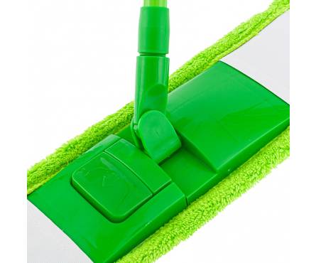 Швабра для пола насадка микрофибра, рукоятка 120 см Фотография_1