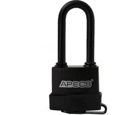 Замок навесной 47 мм всепогодный PDR-50-45 L APECS Фотография_3