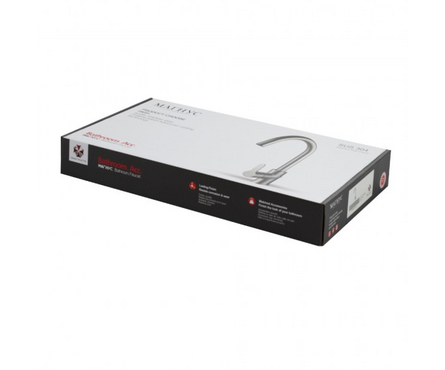 Смеситель для кухни однорычажный MAGNUS высокий гусак хром 9102 Фотография_3