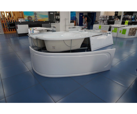 Ванна акриловая 1700х1000 мм левая (каркас+экран+сифон) Изабель ТРИТОН Фотография_6