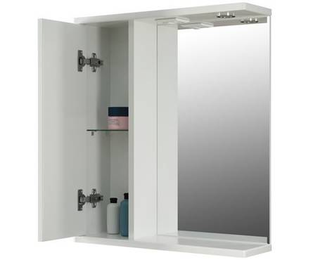 Шкаф навесной MixLine «Этьен 60», левый, белый Фотография_1