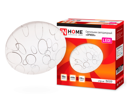 Светильник светодиодный 18 Вт Орион 230 В 6500 К 1170 лм 230 мм DECO IN HOME Фотография_3