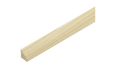 Штапик 10х15х3000 мм гладкий стыкованный хвоя