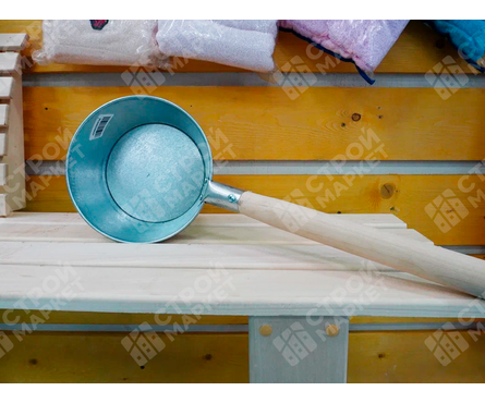  Ковш банный оцинкованный 1.5 л  Фотография_2