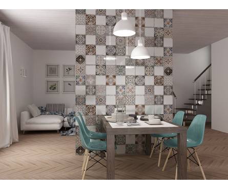 Плитка настенная 2 Gracia Ceramica Portofino 200х200 мм, белый Фотография_1