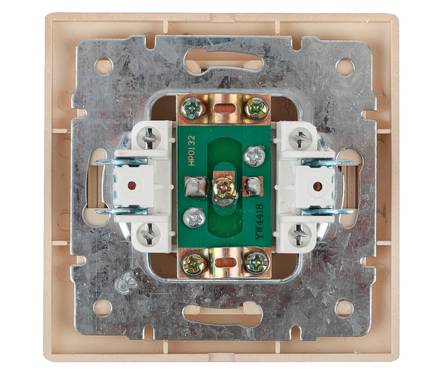 Розетка Intro Plano, алюминий, одиночная, TV Фотография_1