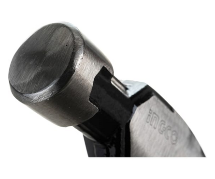 Молоток-гвоздодер 560 г. 34.5 мм, двухкомпонентная рукоятка INGCO Фотография_3