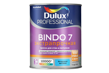 Краска ВД Dulux BINDO 7 для стен и потолков, 1 л