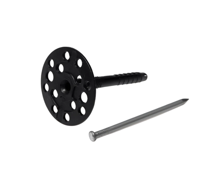 Дюбель для теплоизоляции 10х140 мм с металлическим гвоздем  (100 шт/уп) Фотография_0