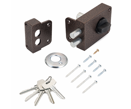 Замок накладной ЗН 1-3С медь СТАНДАРТ Фотография_1