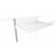 Стойка для гардеробной системы ПАКС Титан белая, 1025х32х34 мм Фотография_1