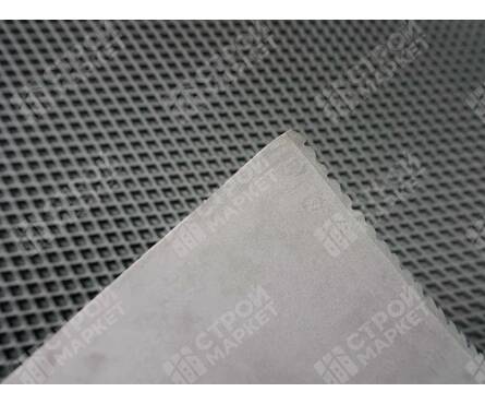 Коврик придверный 68х83 см универсальный Ромб серый ЭВА Фотография_4