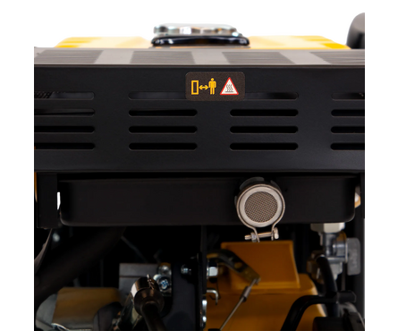 Генератор бензиновый инверторный GT- 3500iF 3.5 кВт 230 В бак 5 л, откр. корпус, ручной стартер DENZEL Фотография_8