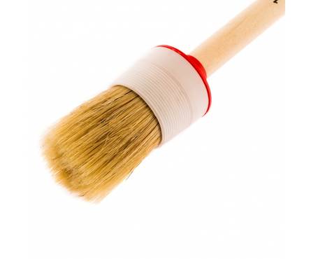 Кисть круглая Matrix №10 (40 мм), натуральная щетина, деревянная ручка Фотография_1