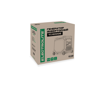 Генератор бензиновый инверторный 5.5 кВт 220 В бак 11 л электро стартер TI 6000E ELECTROLITE Фотография_11