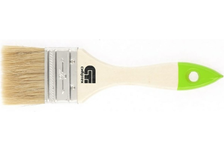 Кисть плоская СИБРТЕХ 2, натуральная щетина, деревянная ручка, 50 мм 