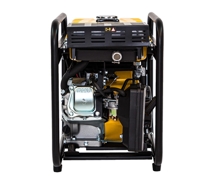 Генератор бензиновый инверторный GT- 3500iF 3.5 кВт 230 В бак 5 л, откр. корпус, ручной стартер DENZEL Фотография_4