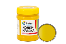 Колер-краска Colorika Aqua золотисто-желтая 0,5 кг