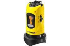Нивелир лазерный STAYER SLL-1 10 м, точность +/-0,5 мм/м, штатив, кейс