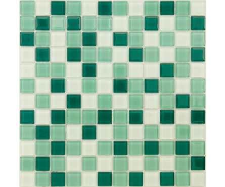 Мозаика Caramelle Mosaic Acquarelle Peppermint 298х298х4 мм, чип 23х23 мм Фотография_0