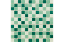 Мозаика Caramelle Mosaic Acquarelle Peppermint 298х298х4 мм, чип 23х23 мм