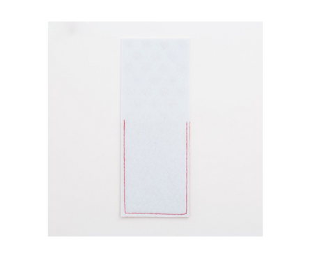 Конверт для столовых предметов фетр 8.5х22 см Время чудес красный (1шт/уп) Фотография_2