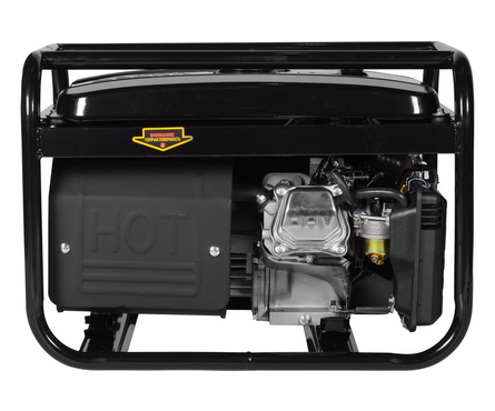 Генератор бензиновый 3.2кВт 220В бак 15 л ручной стартер DY4000L HUTER Фотография_1