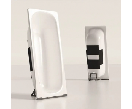 Ванна стальная 150x70 см 2.7 мм белый лотос Tevro (ВИЗ) Фотография_2