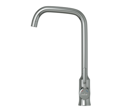 Смеситель для кухни однорычажный MIXLINE высокий гусак хром Flat ML40-032 Фотография_2