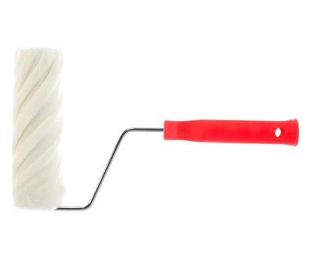 Валик декоративный 180 мм из крученого велюра d ручки 7 мм STMDECOR Фотография_2