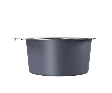 Мойка D 50 мм (3.0 мм) круг вып 3 1\2 20 см с сифоном Сатин MIXLINE Фотография_2