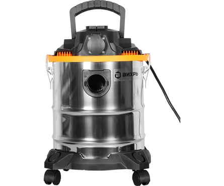 Пылесос строительный 1500 Вт, 20 л, 5 м шланг, 1.5 кВт СП-1500/20 ВИХРЬ Фотография_2