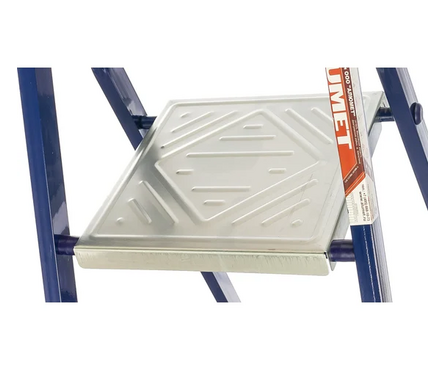 Стремянка стальная 3 ступени (2+1) 60 см/3.8 кг АЛЮМЕТ Фотография_2