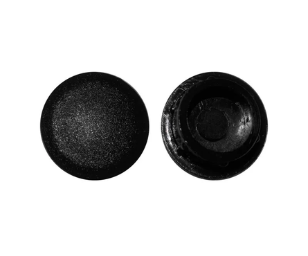 Заглушка под отверстие, черная, 12 мм (30шт/уп) Фотография_0