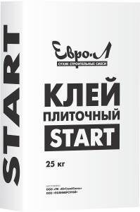 Клей ЕВРО-Л Старт 25 кг Фотография_0