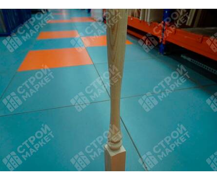 Балясина Точёная 40х40х900 мм сорт А хвоя Фотография_4