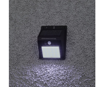 Фасадный светильник Эра, с датчиком движения, на солнечной батарее, 20 LED, 60 Лм Фотография_3
